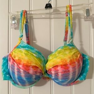 Bleu Rod Beattie bikini top Tie dye